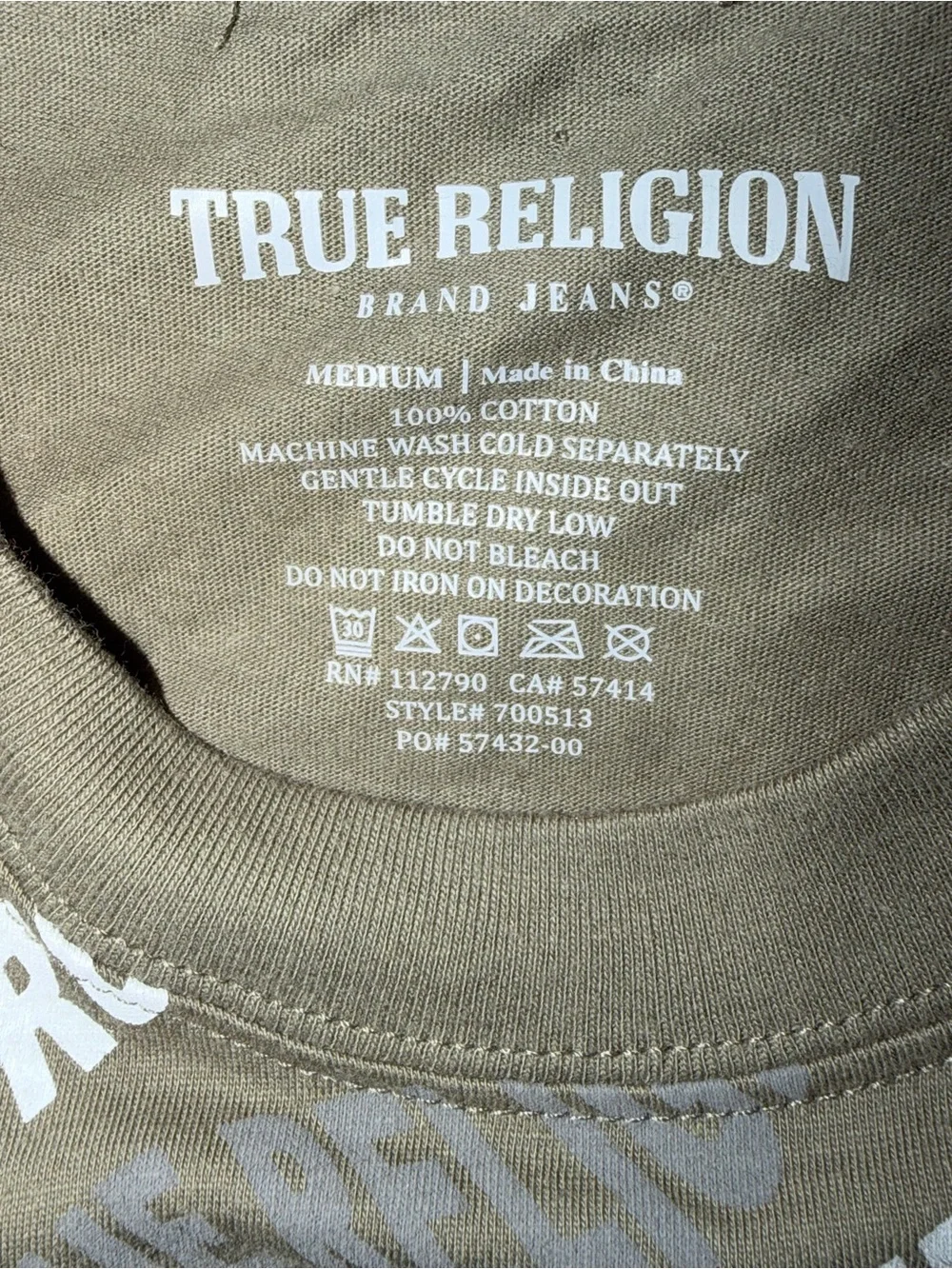 True Religion short sleeve